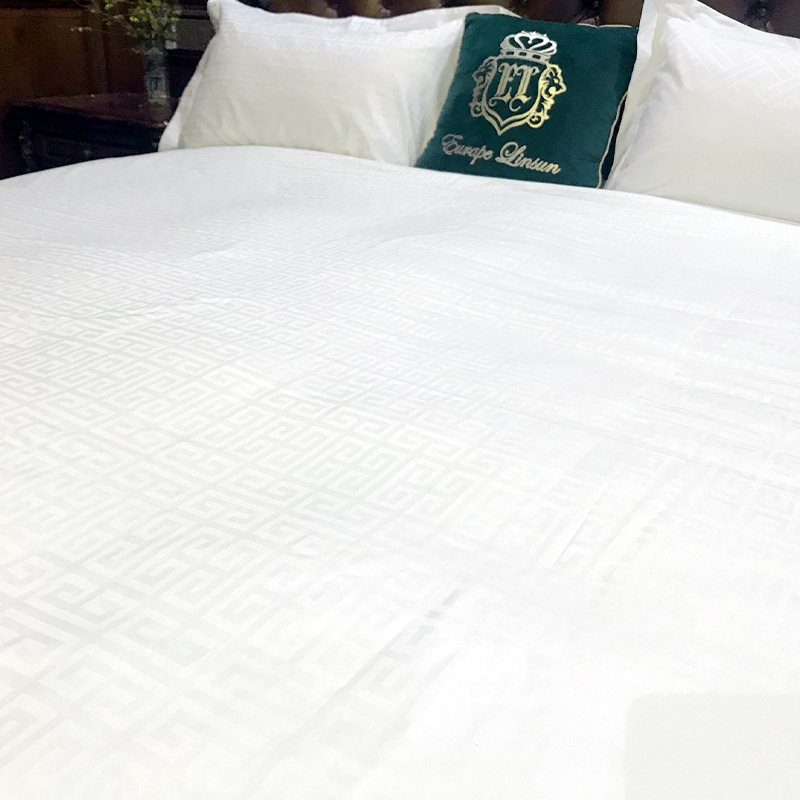 Комплект постельного белья из 80S жаккардового сатина и 400T комбинированного хлопка