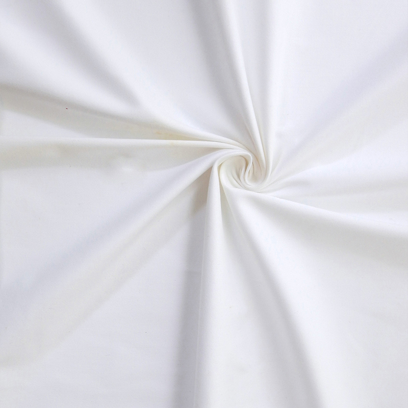 Ткань для постельного белья из чесаного хлопка 60-х годов 330TC с чистом белом цветом